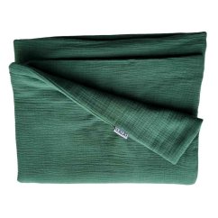 Olulu Mušelínová zateplená dečka tmavě zelená Olulu Mušelínová zateplená dečka tmavě zelená