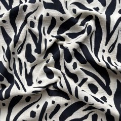Zavinovací mušelínová plenka zebra 110x110cm