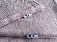 Olulu Mušelínová zateplená dečka světle růžová Olulu Mušelínová zateplená dečka světle růžová