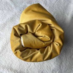 Olulu Beránková dečka velvet hořčicová