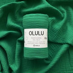 Olulu Mušelínová plenka zářivě zelená Olulu Mušelínová plenka zářivě zelená