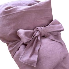 Olulu Péřová zavinovačka 80x80 růžový len