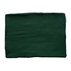 Olulu Mušelínový polštářek tenký tmavě zelená Olulu Mušelínový polštářek tenký tmavě zelená