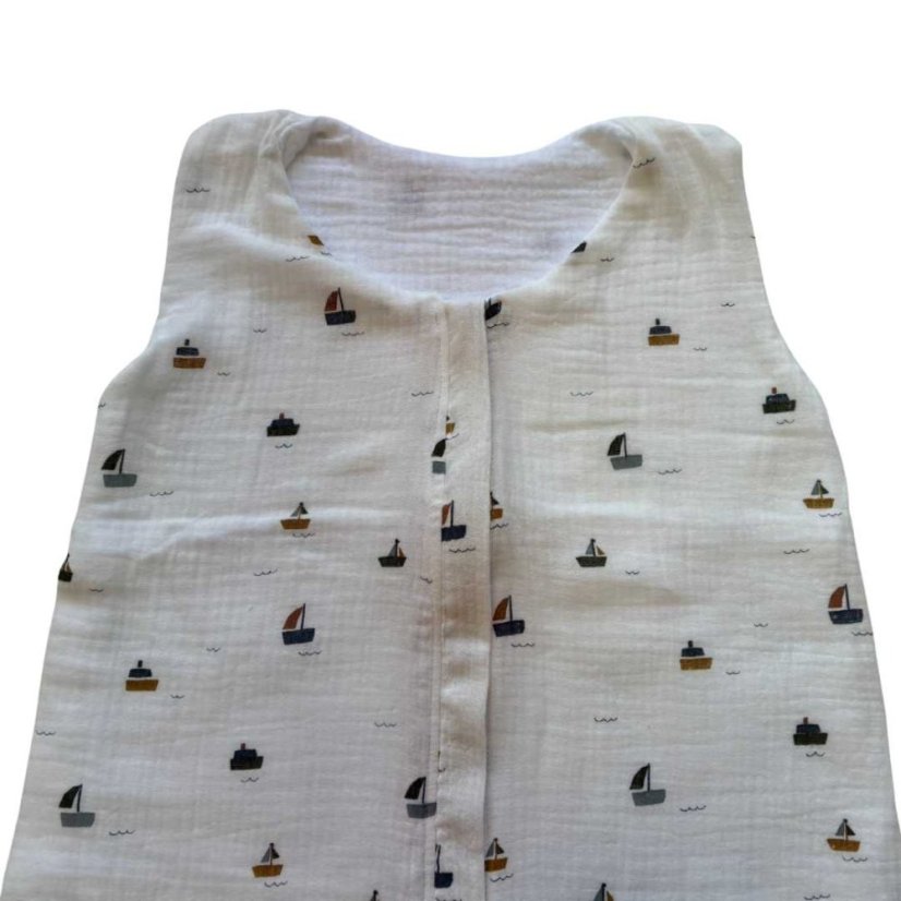 Olulu Lehký mušelínový spací pytel lodičky