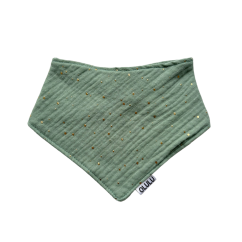 Olulu Slintáček mentolová se zlatými tečkami