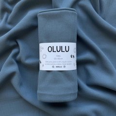 Olulu Lehká bavlněná dečka modrá
