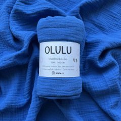 Olulu Mušelínová plenka zářivě modrá