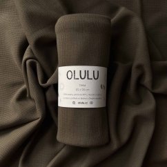 Olulu Lehká bavlněná dečka hnědá Olulu Lehká bavlněná dečka hnědá