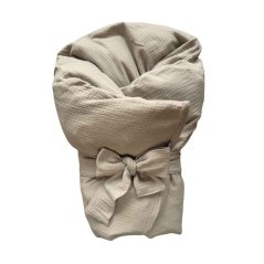 Olulu Péřová zavinovačka 80x80 béžový mušelín