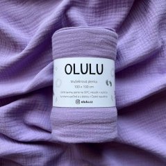 Olulu Mušelínová plenka lila Olulu Mušelínová plenka lila