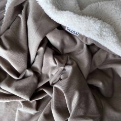 Olulu Beránková dečka velvet coffee Olulu Beránková dečka velvet coffee