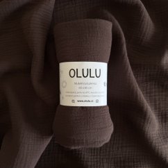 Olulu Mušelínová plenka čokoládová